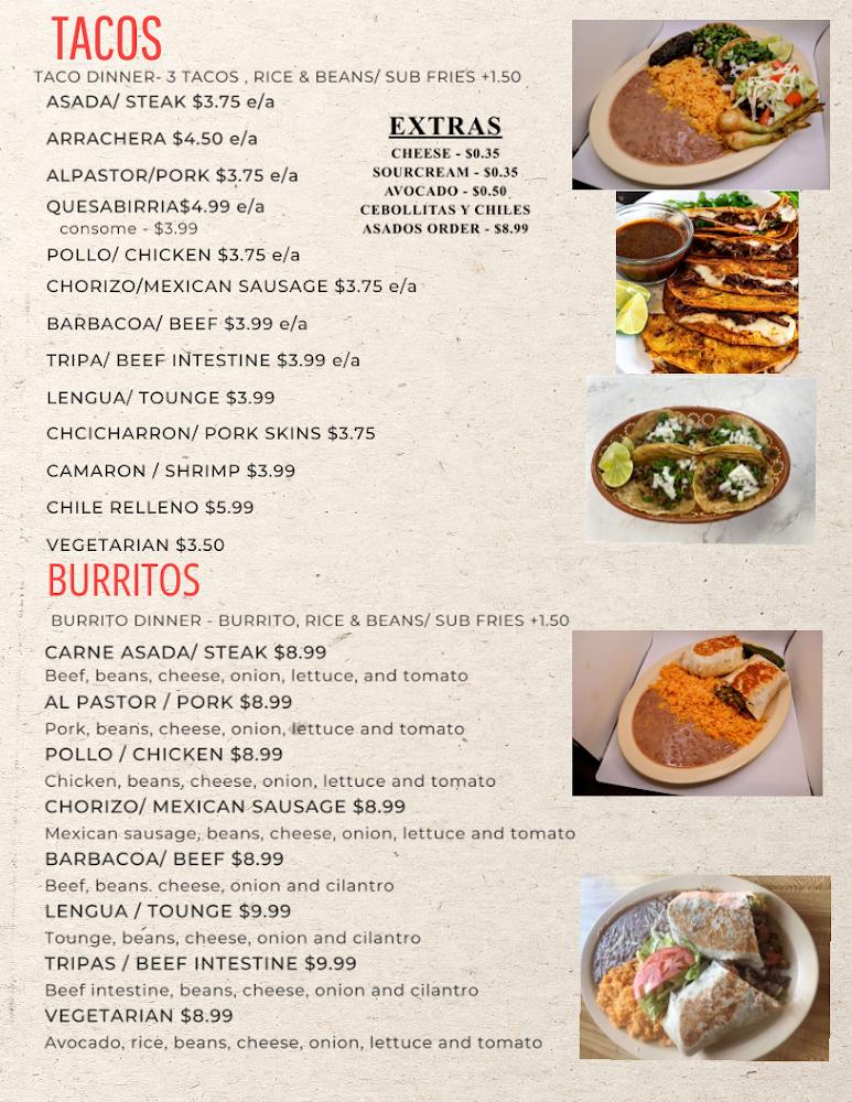 Gustavos Taqueria Menu image 2