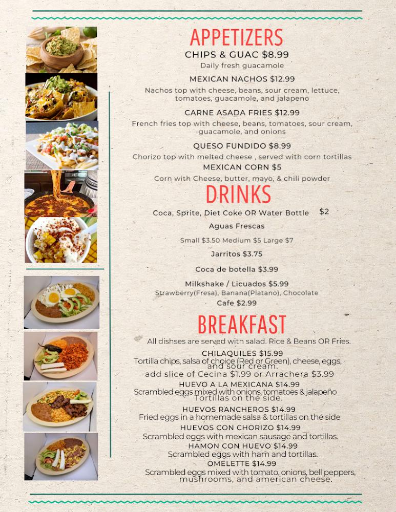 Gustavos Taqueria Menu image 3